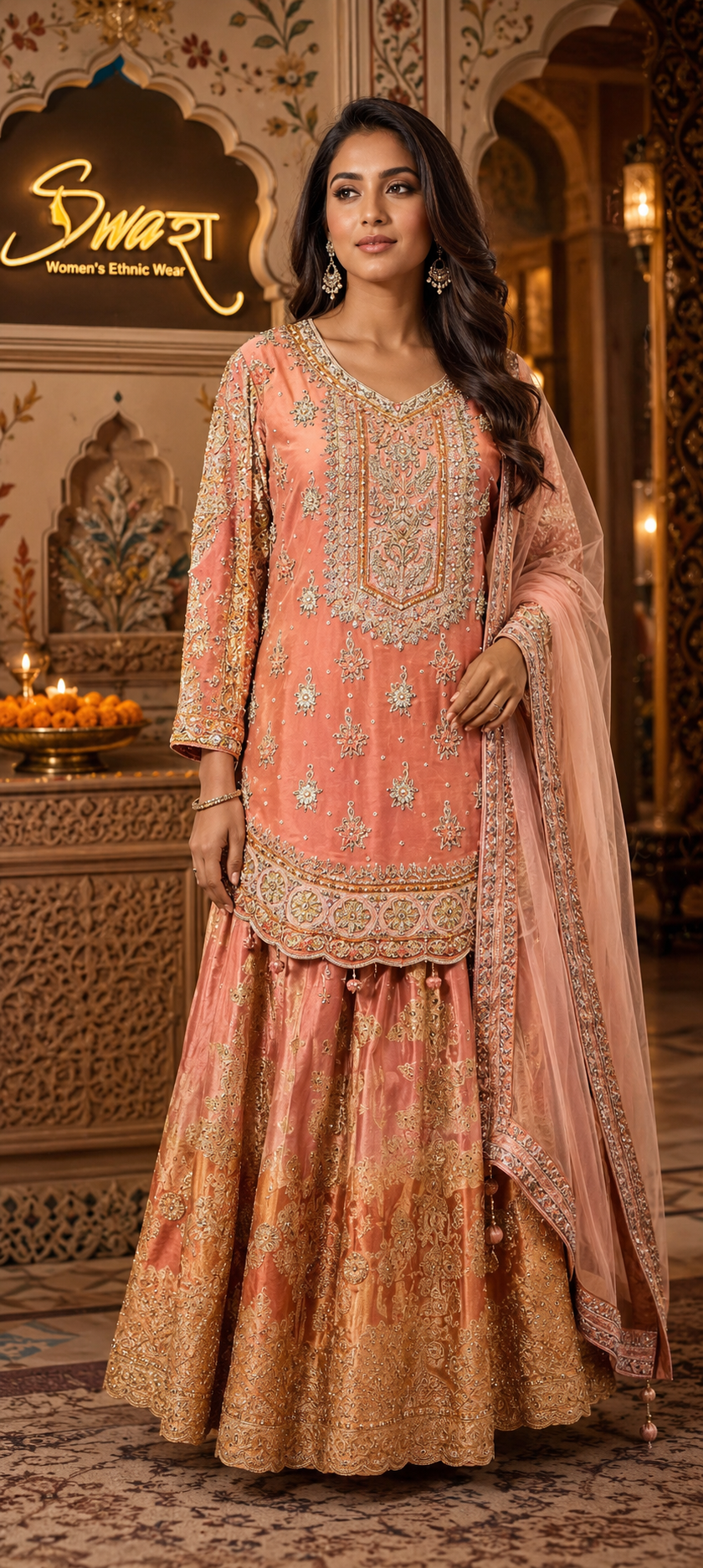 Nanda Silk Blend Suit